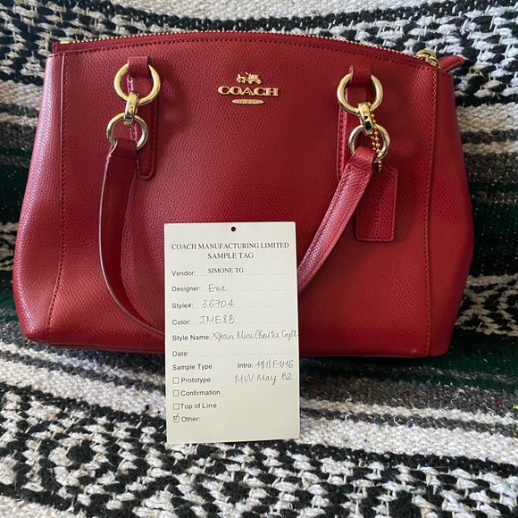 Coach XGrain Mini Christie Carryall - Picture 9 of 11